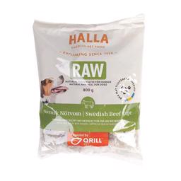 Halla Raw Frosne Kødboller af Okse Indmad 800g